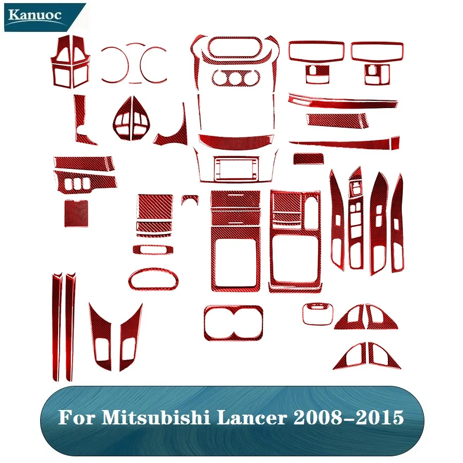 Carbon Fiber Red Stickers For Mitsubishi Lancer 2008 2009 2010 2011 2012 2013 2014 2015 Car Interior Decorative Accessories
Carbon Fiber Red Stickers For Mitsubishi Lancer 2008 2009 2010 2011 2012 2013 2014 2015 Car Interior Decorative Accessories