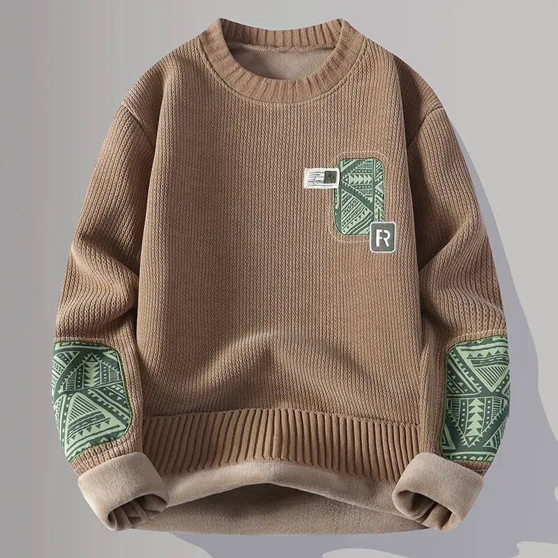Fake two-piece sweatshirt men's autumn and winter all-in-one fleece thickened warm undershirt shirt collar plush inside clothes
Fake two-piece sweatshirt men's autumn and winter all-in-one fleece thickened warm undershirt shirt collar plush inside clothes