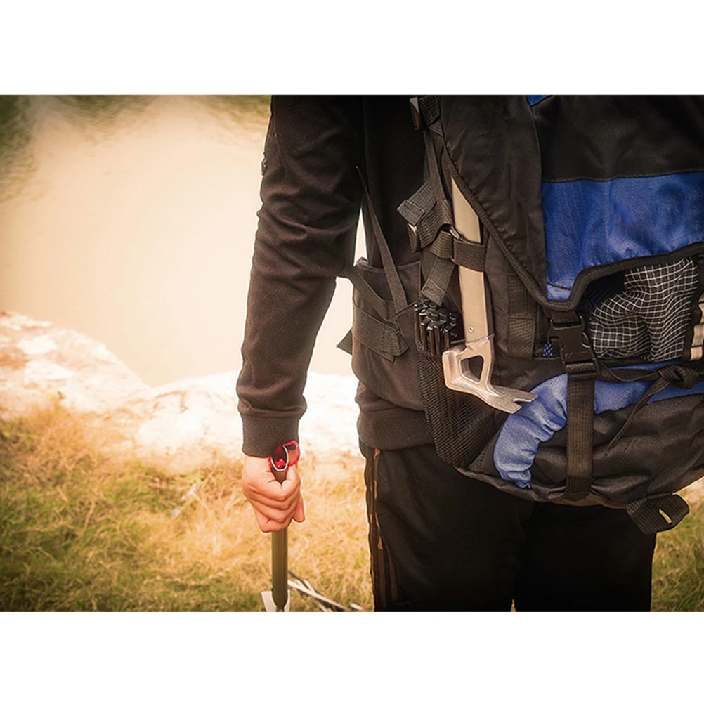Lightweight Aluminum Alloy Camping Hiking Hammer Multi-Function Tent Nail Puller Tool With Hand Strap Mountaineering Durable
Lightweight Aluminum Alloy Camping Hiking Hammer Multi-Function Tent Nail Puller Tool With Hand Strap Mountaineering Durable