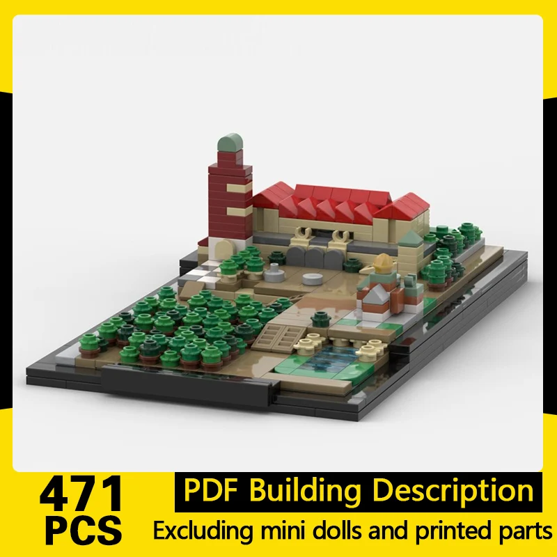 Street View Model MOC Building Bricks Park-Style Architectural Complex Modular Technology Gifts Holiday Assemble Children Toys
Street View Model MOC Building Bricks Park-Style Architectural Complex Modular Technology Gifts Holiday Assemble Children Toys