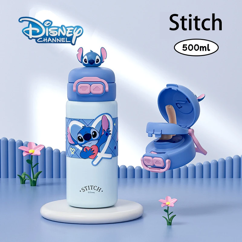 Disney Stitch Children's Thermal Mug Cartoon Large Capacity Straw Water Bottle Student School Cute Water Cup New Style
Disney Stitch Children's Thermal Mug Cartoon Large Capacity Straw Water Bottle Student School Cute Water Cup New Style