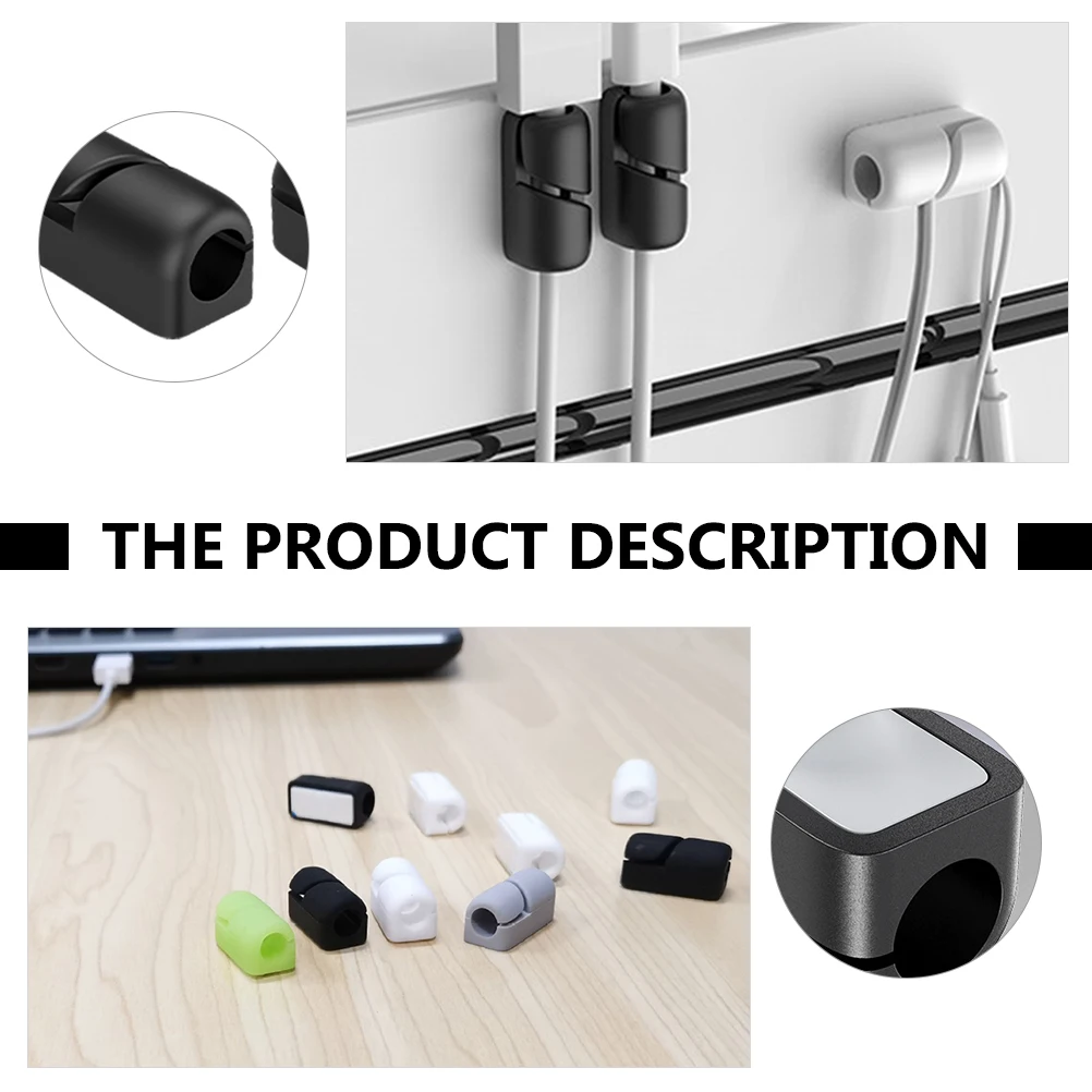 20 Pcs Cable Retention Clip Clips Automotive Wire Organizer Clamp Charging Holder Silica Gel Office Fixing Buckle Fixed Clamps
20 Pcs Cable Retention Clip Clips Automotive Wire Organizer Clamp Charging Holder Silica Gel Office Fixing Buckle Fixed Clamps