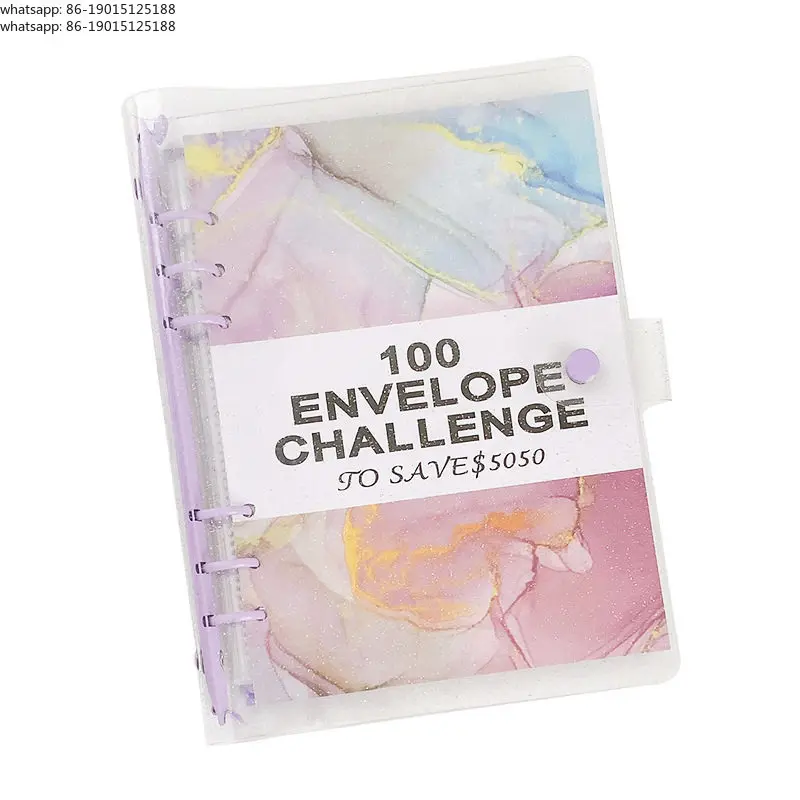 100 Days Envelope Savings Savings Challenge Loose-leaf Book Cash Storage Savings Book Wallet Plan Budget
100 Days Envelope Savings Savings Challenge Loose-leaf Book Cash Storage Savings Book Wallet Plan Budget
