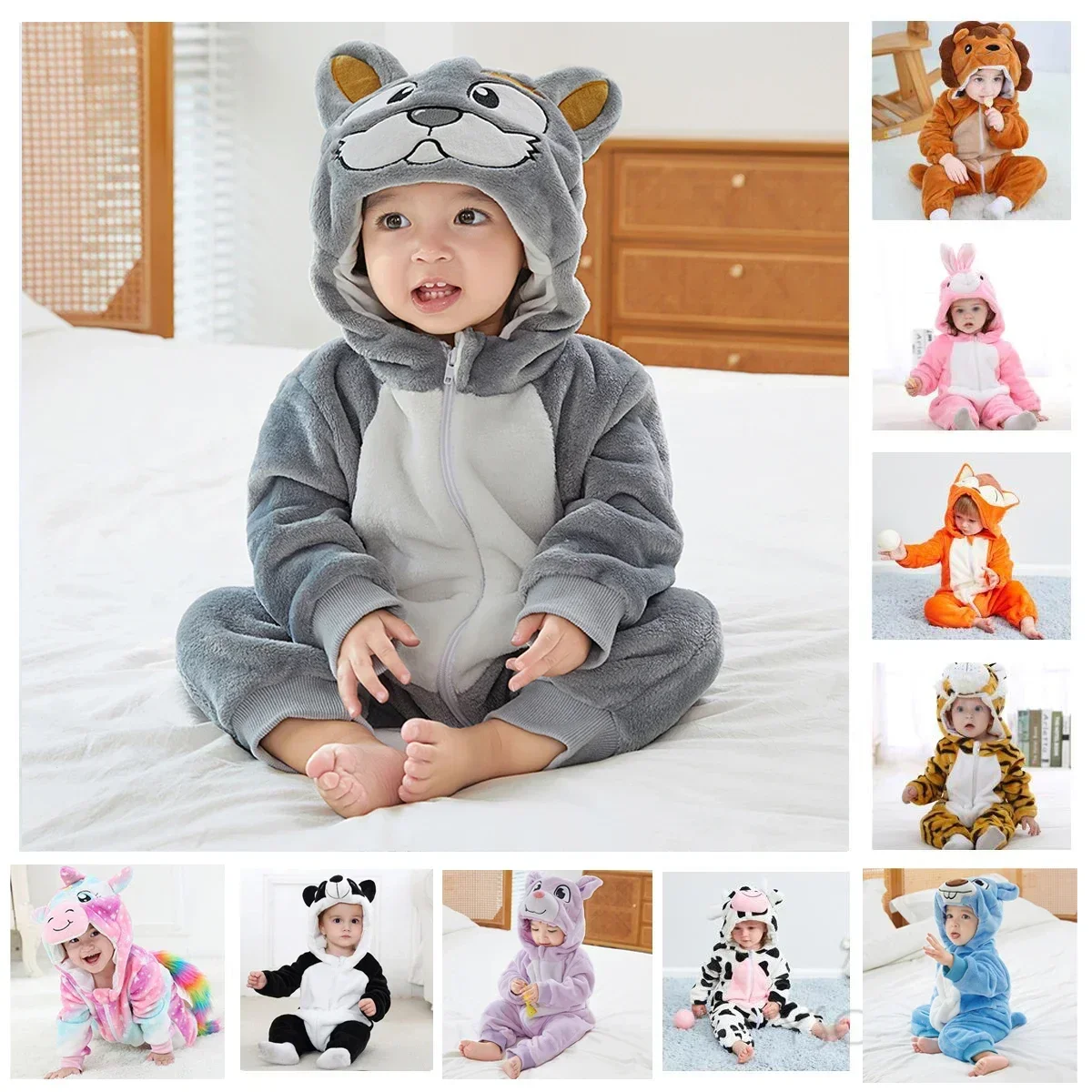 Rompers for Children 3 Years Winter Long Sleeve Baby Romper Newborn Flannel Onesie Kids Pajamas Girl One-piece Jumpsuit
Rompers for Children 3 Years Winter Long Sleeve Baby Romper Newborn Flannel Onesie Kids Pajamas Girl One-piece Jumpsuit