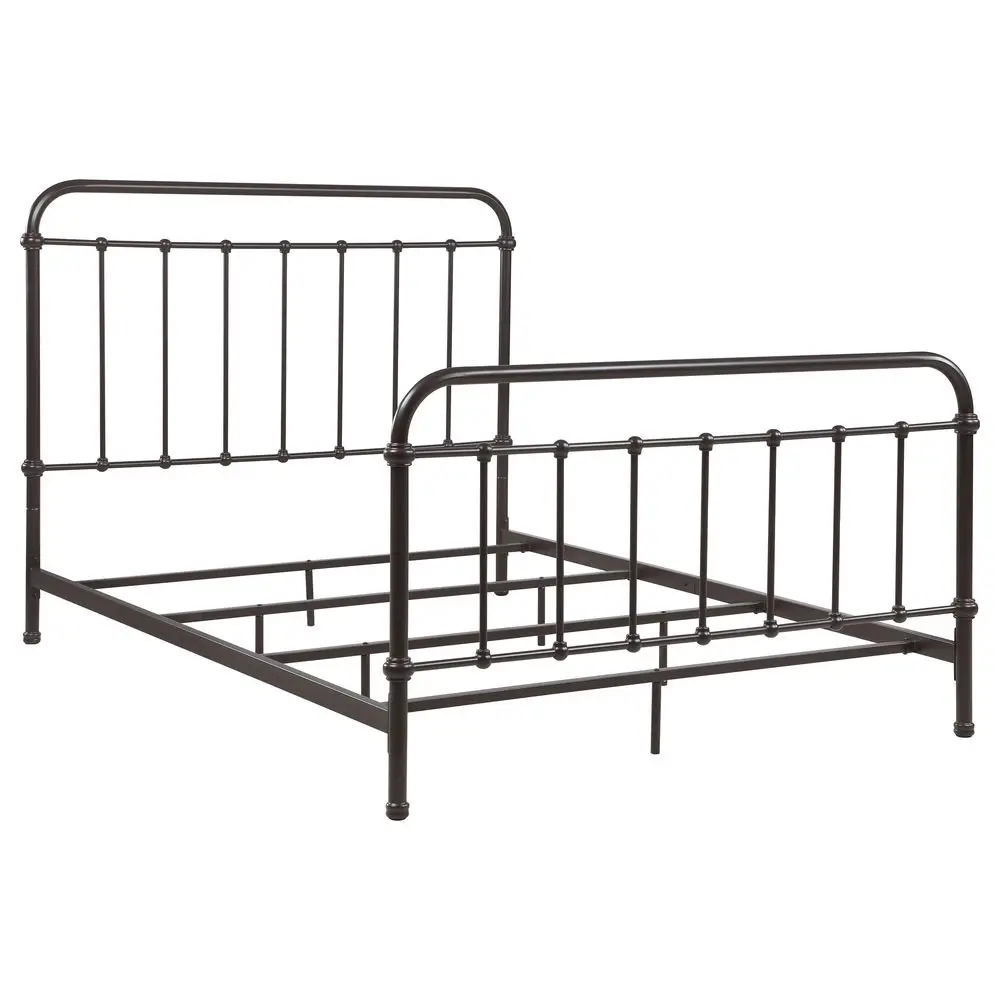 Home Furnishings Livingston Transitional Wood Queen Size Open Frame Bed Frame 52inch Headboard Dark Bronze 300399Q
Home Furnishings Livingston Transitional Wood Queen Size Open Frame Bed Frame 52inch Headboard Dark Bronze 300399Q