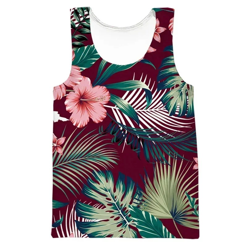 Harajuku Summer 3D Cocoanut Trees Printed Tank Top For Men Tropical Leaves Graphic Tank Tops Kid Fashion Cool Vest Clothing Tops
Harajuku Summer 3D Cocoanut Trees Printed Tank Top For Men Tropical Leaves Graphic Tank Tops Kid Fashion Cool Vest Clothing Tops