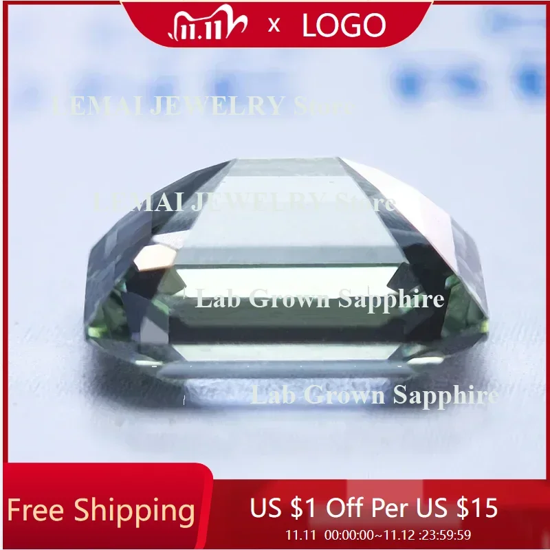 Lab Grown Sapphire Loose Stone Emerald Cut Green Color VVS1 Charms Beads for Jewelry Making Pendant Selectable AGL Certificate
Lab Grown Sapphire Loose Stone Emerald Cut Green Color VVS1 Charms Beads for Jewelry Making Pendant Selectable AGL Certificate