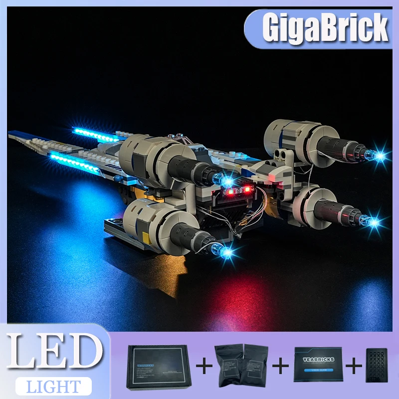 DIY LED Light Kit For LEGO 75399 U-wing Starfighter (Only LED Light,Without Blocks Model)
DIY LED Light Kit For LEGO 75399 U-wing Starfighter (Only LED Light,Without Blocks Model)
