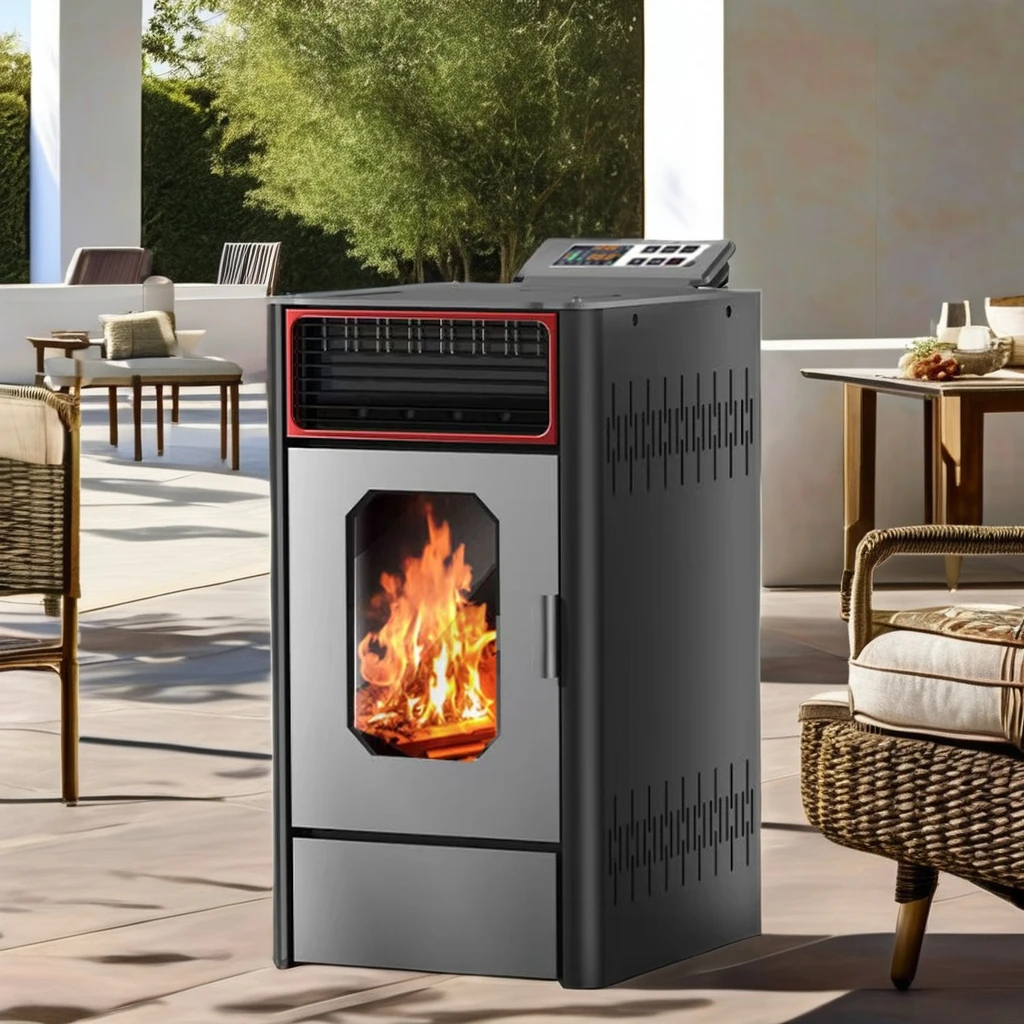 Indoor Wood-Fueled Pellet Stove Remote Control Steel Cast Iron Fireplace Home Heater Fuelled Firewood Wood Stove Type
Indoor Wood-Fueled Pellet Stove Remote Control Steel Cast Iron Fireplace Home Heater Fuelled Firewood Wood Stove Type