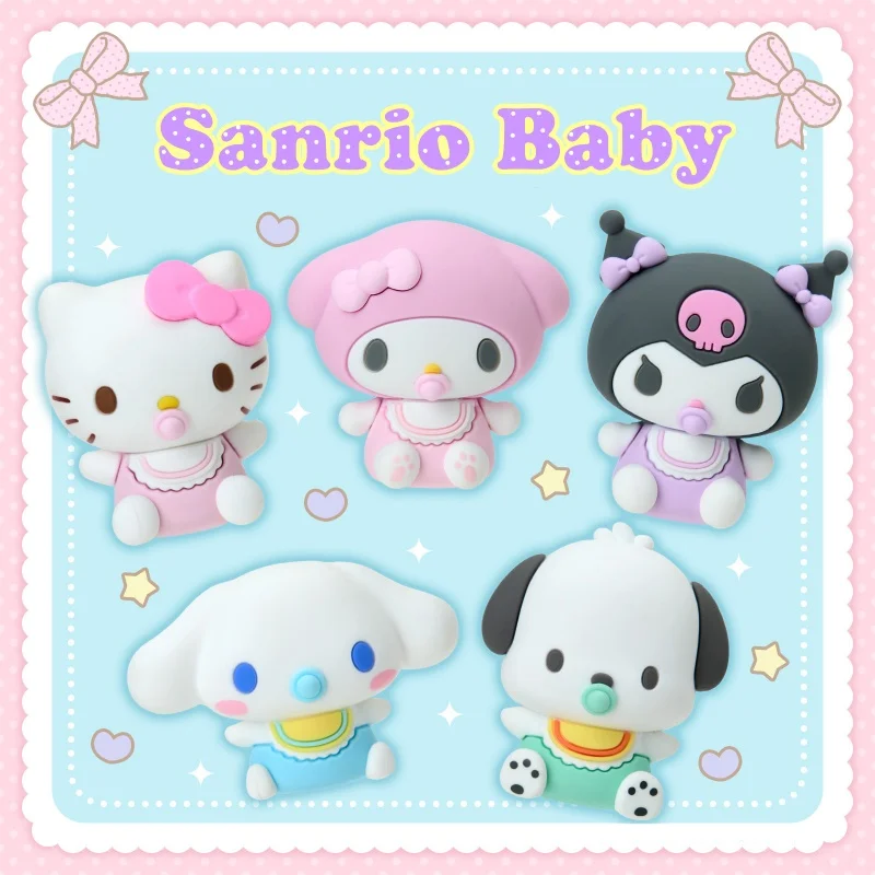 Новые оригинальные персонажи Sanrio Hello Kitty My Melody Kuromi, соска, магнит на холодильник, милый декор, кукла, периферийные игрушки, подарок
Новые оригинальные персонажи Sanrio Hello Kitty My Melody Kuromi, соска, магнит на холодильник, милый декор, кукла, периферийные игрушки, подарок