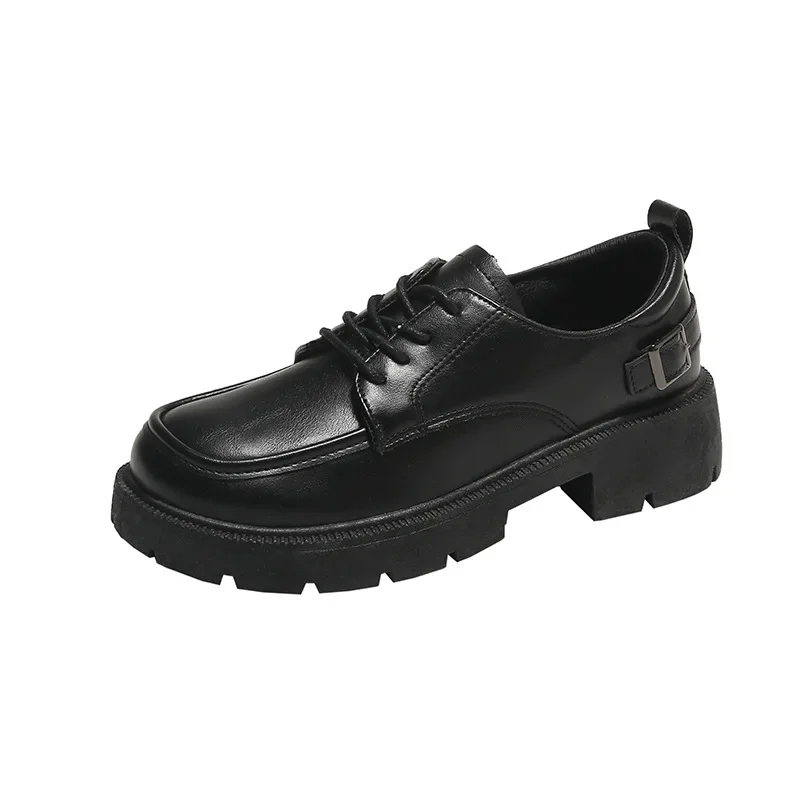 Women's Thick Heel Shoes Spring New Round Head Deep Mouth Front Strap Thick Sole Anti-slip Wear-resistant Low-top Shoes
Women's Thick Heel Shoes Spring New Round Head Deep Mouth Front Strap Thick Sole Anti-slip Wear-resistant Low-top Shoes