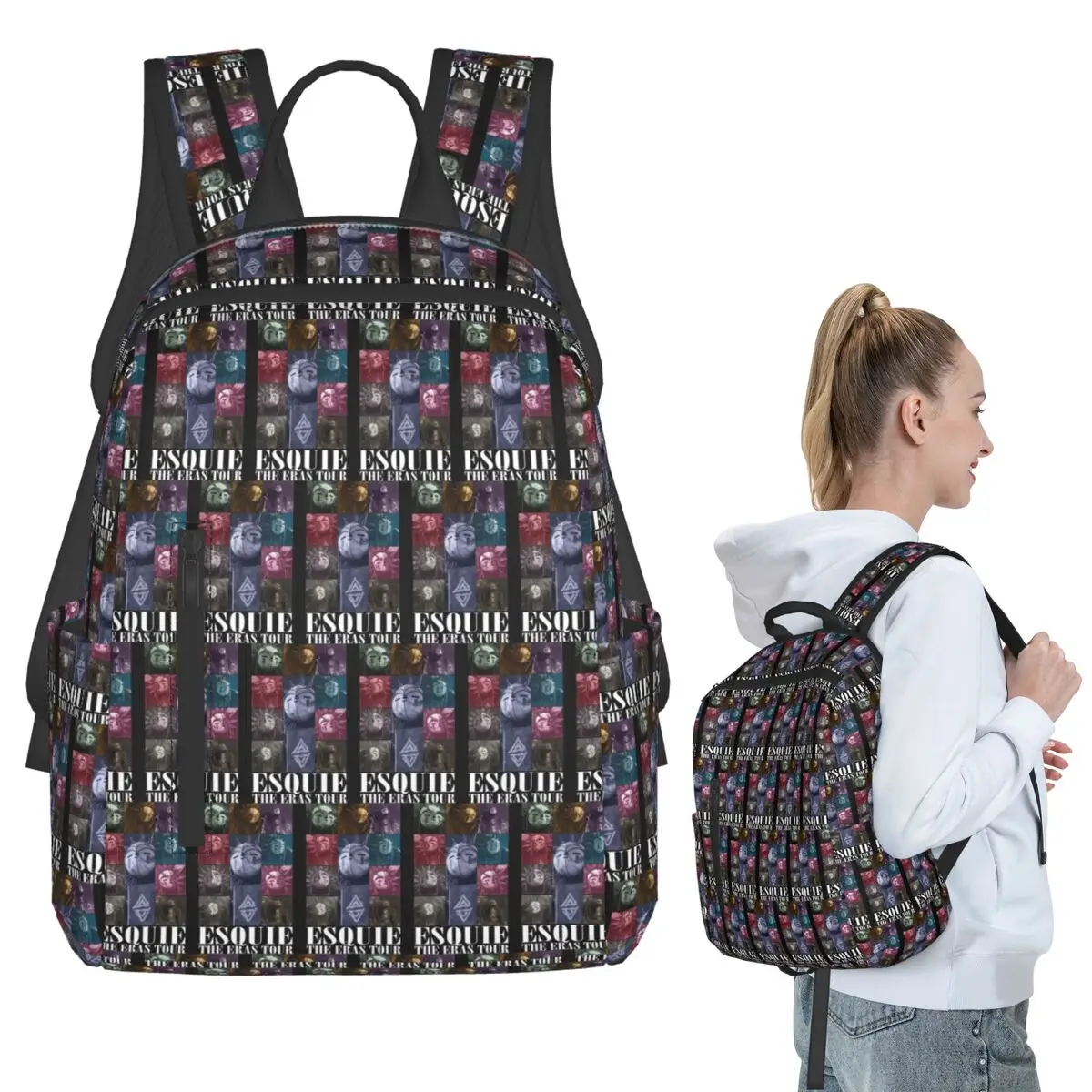 Esquie Eras Tour Clair Obscur Backpack Student BookBag Kids School Bag Laptop Shoulder Bags Boys Girls
Esquie Eras Tour Clair Obscur Backpack Student BookBag Kids School Bag Laptop Shoulder Bags Boys Girls