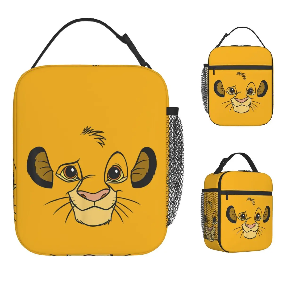 Lion King Insulated Lunch Bags High Capacity Simba Face Cute Cartoon Reusable Cooler Bag Tote Lunch Box Food Storage Bags
Lion King Insulated Lunch Bags High Capacity Simba Face Cute Cartoon Reusable Cooler Bag Tote Lunch Box Food Storage Bags