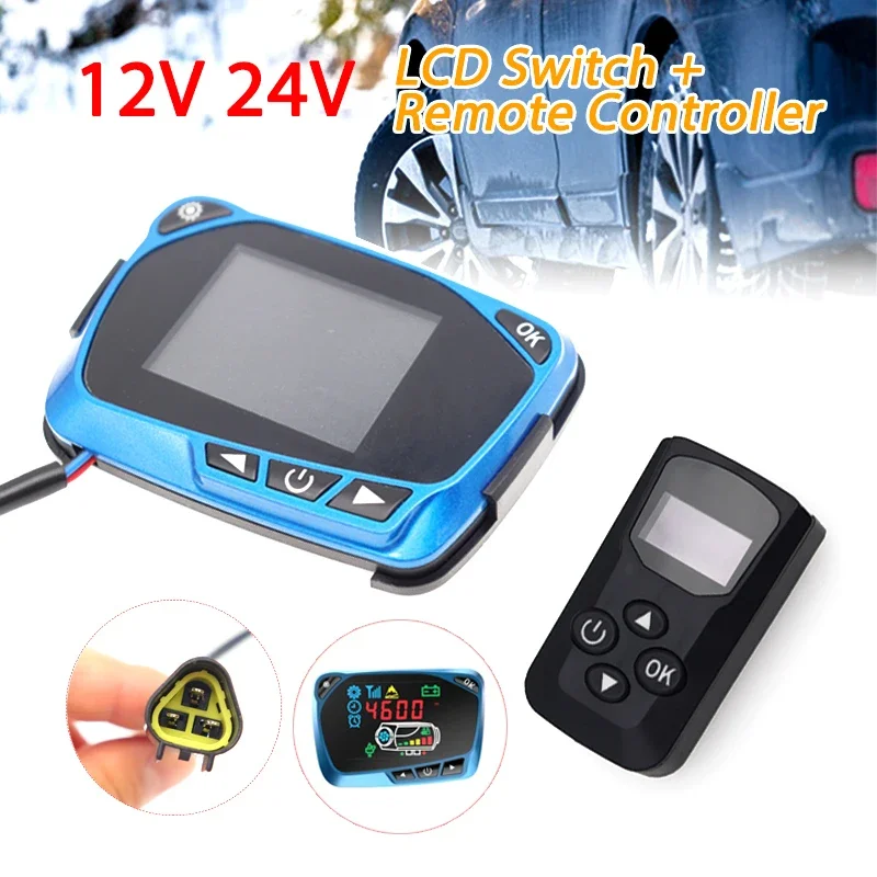 12V / 24V Air Diesel Parking Heater Car LCD Monitor Remote Control Controller Switch For Car Diesels Air Heater Parking Heater
12V / 24V Air Diesel Parking Heater Car LCD Monitor Remote Control Controller Switch For Car Diesels Air Heater Parking Heater