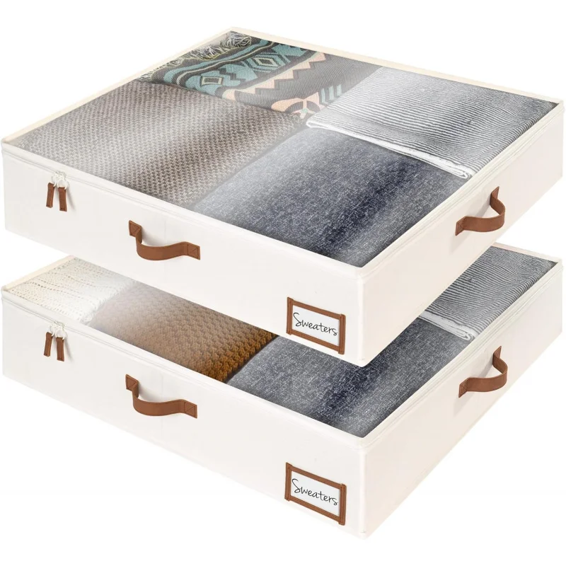 Очень большой ящик для хранения под кроватью, 2 шт. в упаковке - 30"x28"x6" (В), сверхпрочная ткань и прочная рама для одежды, одеял и сезонных вещей
Очень большой ящик для хранения под кроватью, 2 шт. в упаковке - 30"x28"x6" (В), сверхпрочная ткань и прочная рама для одежды, одеял и сезонных вещей