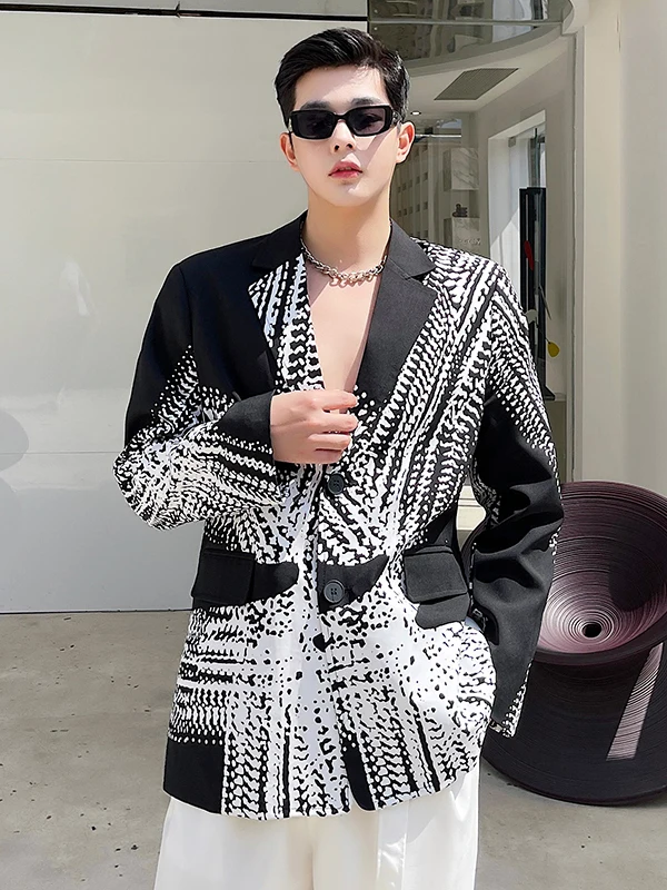 Мужской летний костюм свободного кроя с ретро-принтом в уличном стиле, модный повседневный комплект с длинными рукавами для молодежи
Мужской летний костюм свободного кроя с ретро-принтом в уличном стиле, модный повседневный комплект с длинными рукавами для молодежи