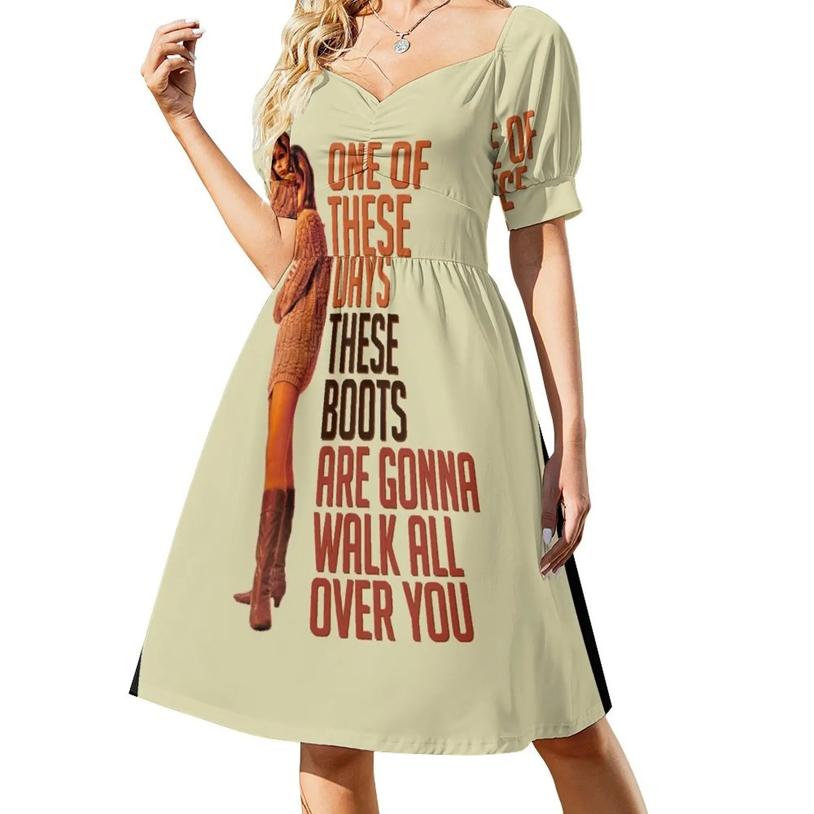 Boots Short-Sleeved Dress chic and elegant woman dress Womens dresses Long dress
Boots Short-Sleeved Dress chic and elegant woman dress Womens dresses Long dress