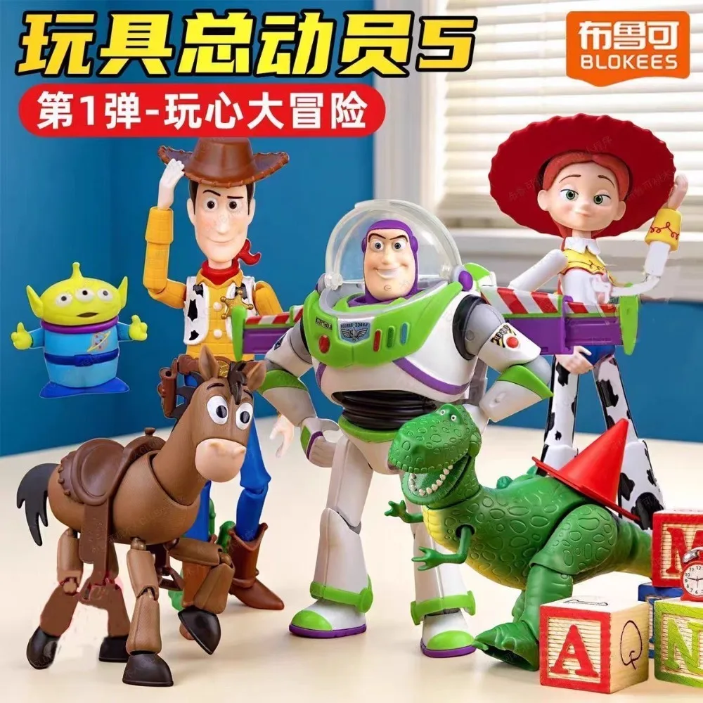 Blokees Toy Story Elite Edition GV01 Buzz Lightyear Woody Action Figures Fun Adventure Collectible Model Toys For Children Gift
Blokees Toy Story Elite Edition GV01 Buzz Lightyear Woody Action Figures Fun Adventure Collectible Model Toys For Children Gift