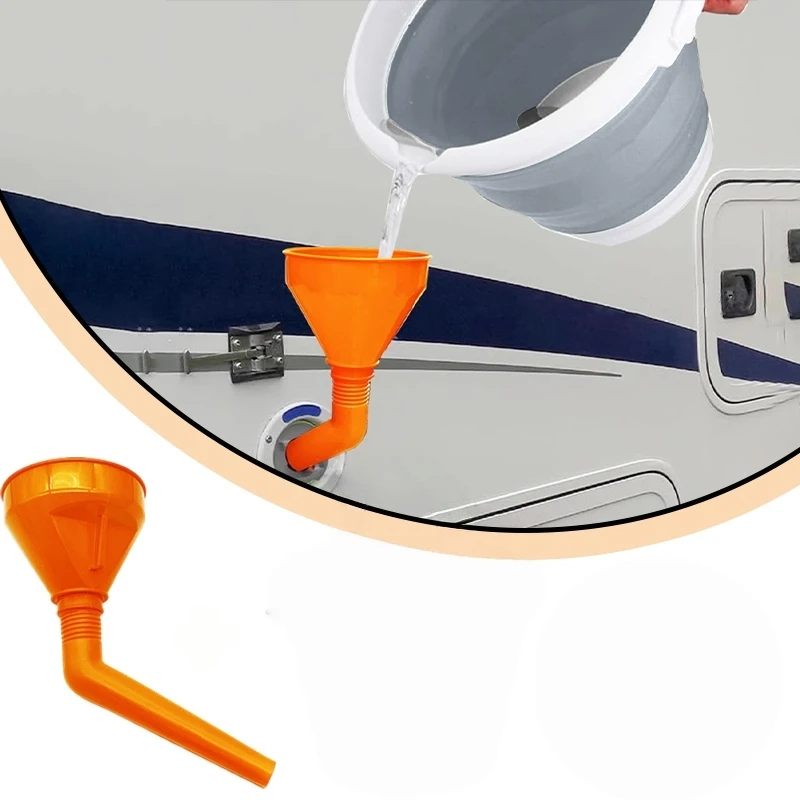 RV Without Hand-Held Water Funnel RV Equipped with Water Conduit Water Dispenser and Built-in Cotton Filter Funnel
RV Without Hand-Held Water Funnel RV Equipped with Water Conduit Water Dispenser and Built-in Cotton Filter Funnel