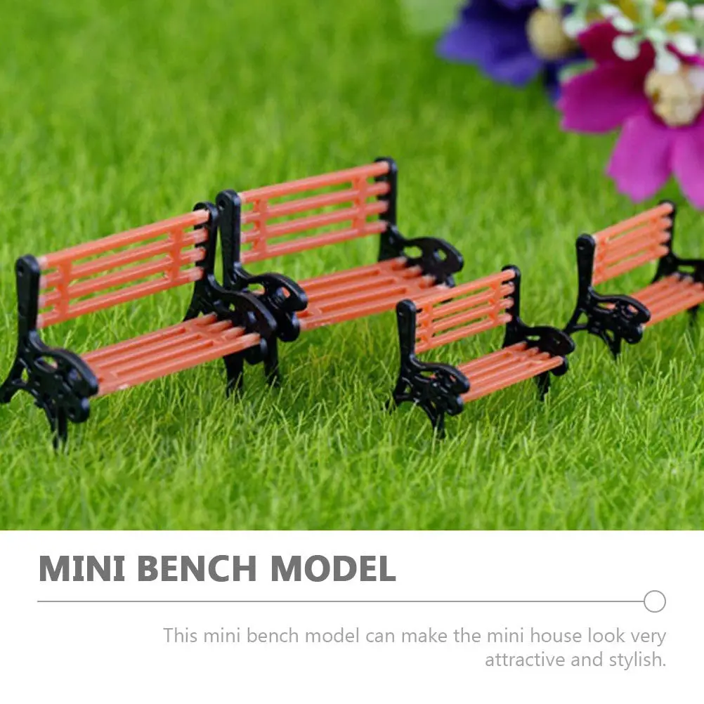 2Pcs Miniature Bench Simulation Chair for Mini House Decor Fairy Garden Gift Miniature Bench Small Chair Model
2Pcs Miniature Bench Simulation Chair for Mini House Decor Fairy Garden Gift Miniature Bench Small Chair Model
