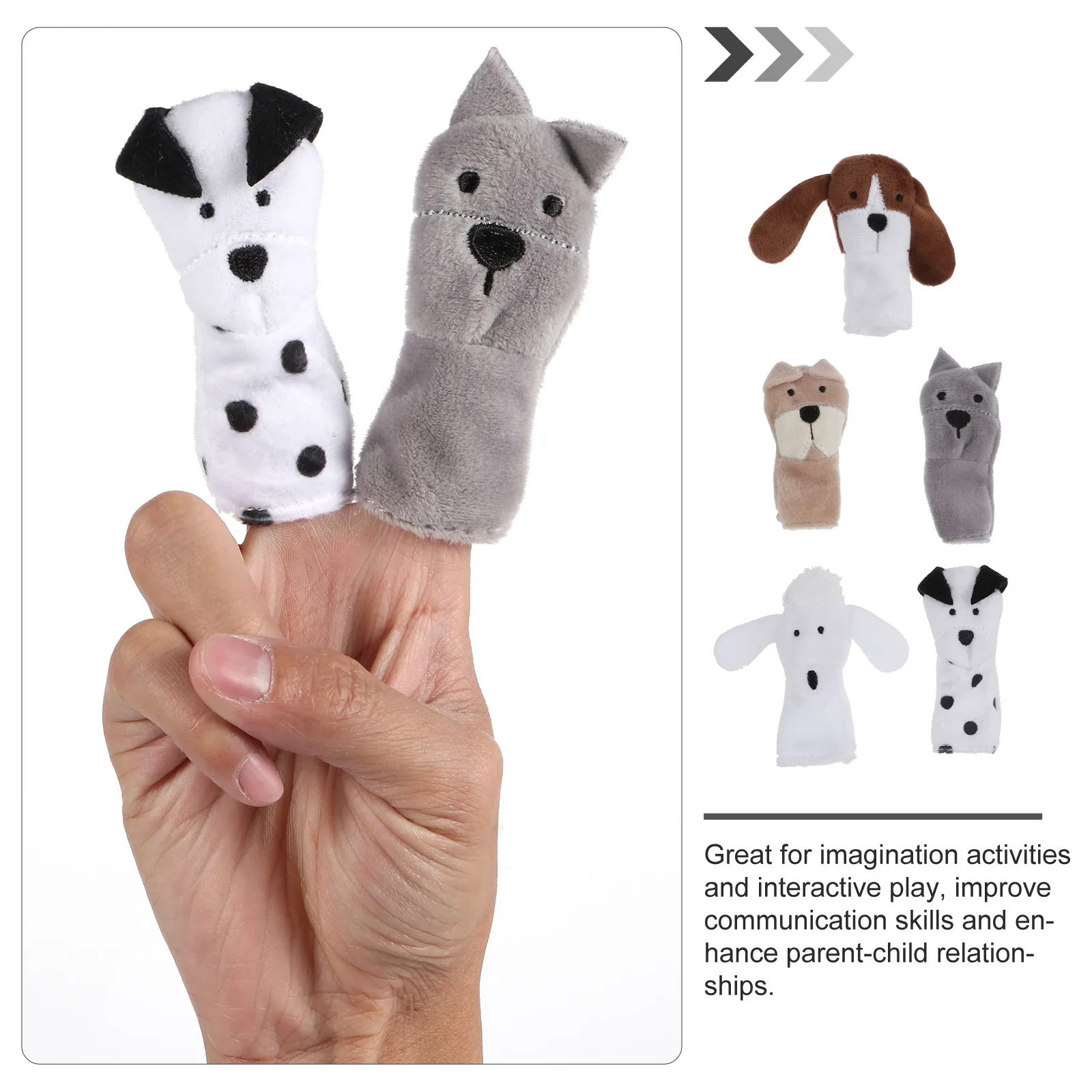 5Pcs Cartoon Puppets for Kids Durable Material Color Discrimination Parent-Child Bonding Fun Educational Playthings
5Pcs Cartoon Puppets for Kids Durable Material Color Discrimination Parent-Child Bonding Fun Educational Playthings