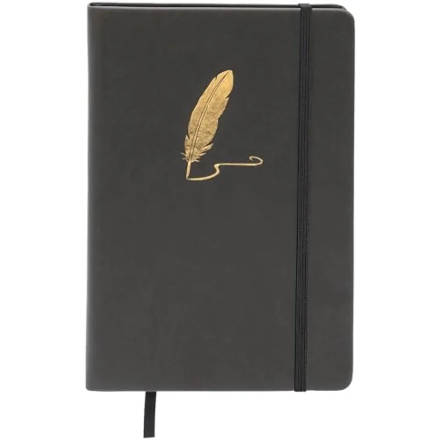 5.6" x 8.3" Embossed Quill A5 Hardcover Notebook, 240 Pages
5.6" x 8.3" Embossed Quill A5 Hardcover Notebook, 240 Pages