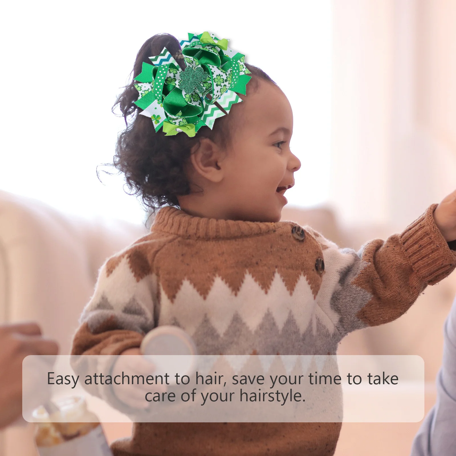 2 Pcs Hair Accessories Funny Clip Clips St. Patrick's Day Headdress Bows Saint Hairpin
2 Pcs Hair Accessories Funny Clip Clips St. Patrick's Day Headdress Bows Saint Hairpin