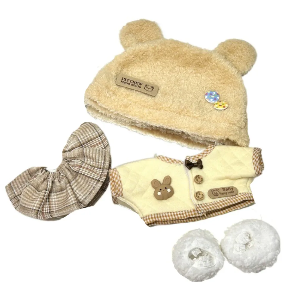 1 set Clothes Bear Set 20cm Cotton Clothes Dress Outfit Cotton 's Clothes Fashion Cute Clothes Children's Gift
1 set Clothes Bear Set 20cm Cotton Clothes Dress Outfit Cotton 's Clothes Fashion Cute Clothes Children's Gift