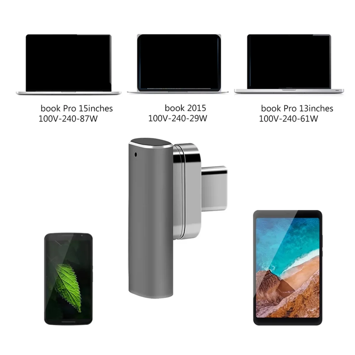 BISMZ Новый 100 Вт 20-контактный MAGNETIC USB C PD зарядный кабель для быстрой зарядки 10 Гбит/с 4K Video @ 60 Гц для Macbook Pro/Air
BISMZ Новый 100 Вт 20-контактный MAGNETIC USB C PD зарядный кабель для быстрой зарядки 10 Гбит/с 4K Video @ 60 Гц для Macbook Pro/Air