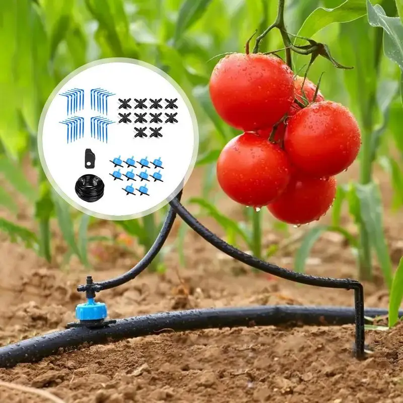 Garden Watering System Automatic Adjustable Drip Irrigation Lawn Watering Equipment For Greenhouse Farm Farmland Raised Bed
Garden Watering System Automatic Adjustable Drip Irrigation Lawn Watering Equipment For Greenhouse Farm Farmland Raised Bed