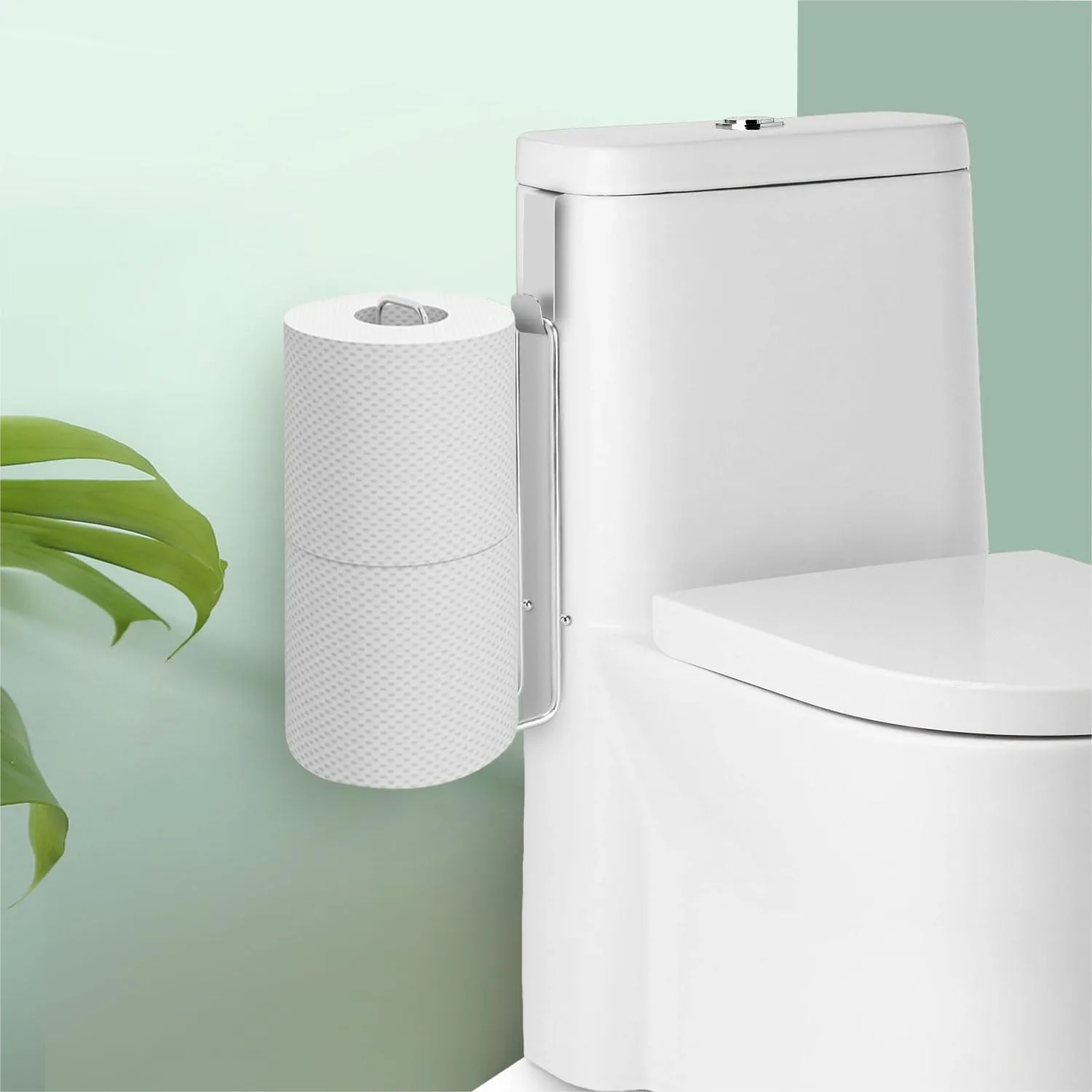 Toilet Paper Holder for 2 Roll Tissue, Over The Tank Storage, Stainless Steel Rustproof Wall Mount, Space Saving for Bathroom RV
Toilet Paper Holder for 2 Roll Tissue, Over The Tank Storage, Stainless Steel Rustproof Wall Mount, Space Saving for Bathroom RV