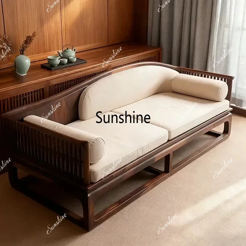 Home Living Room Modern Simple Living Room Villa New Chinese Solid Wood Sofa
Home Living Room Modern Simple Living Room Villa New Chinese Solid Wood Sofa