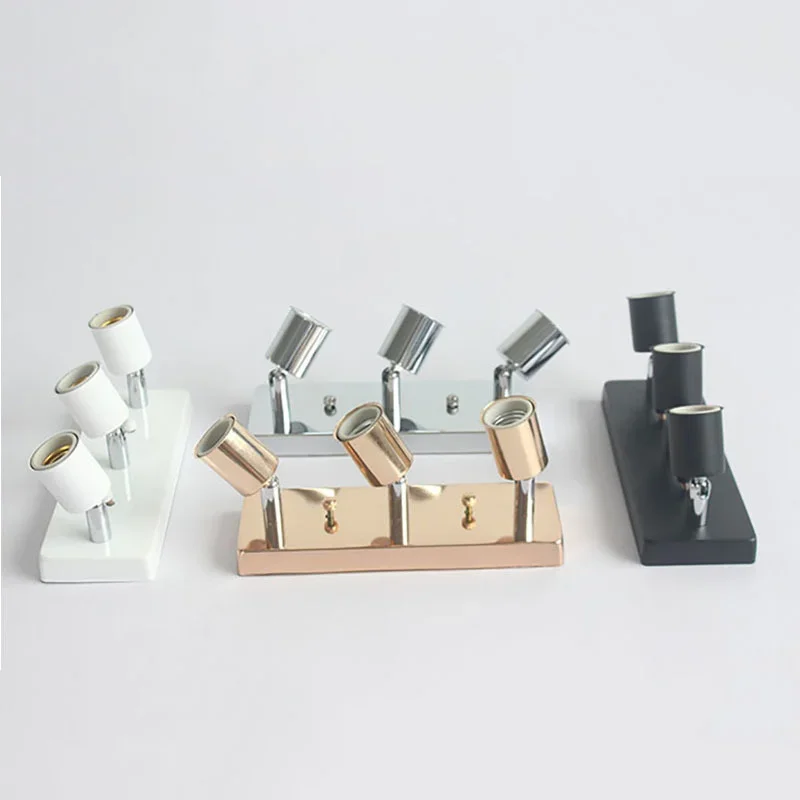 Modern fashion 3 lights art loft ceiling lamp holder wall Kitchen E27 lighting Fixture for living room bar bathroom
Modern fashion 3 lights art loft ceiling lamp holder wall Kitchen E27 lighting Fixture for living room bar bathroom