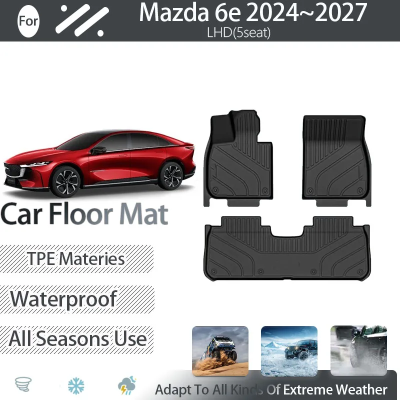Car Floor Mat For Mazda EZ-6 EZ6 6e J90A 2024 2025 2026 2027 Anti-dirty Pad Foot Cover Left Hand Driver Mud Rug Auto Accessories
Car Floor Mat For Mazda EZ-6 EZ6 6e J90A 2024 2025 2026 2027 Anti-dirty Pad Foot Cover Left Hand Driver Mud Rug Auto Accessories