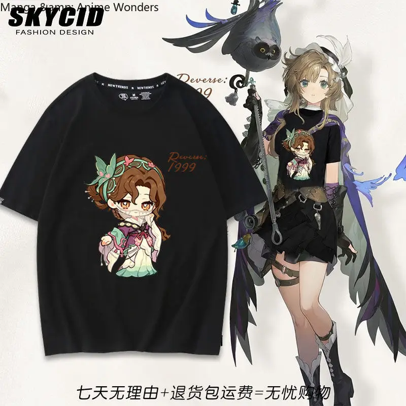Cosplay Gift Cosplay Reverse:1999 Tooth Fairy Liang Yue Rubuska Anime Costume Student Summer Casual Short Sleeve Tee Tops
Cosplay Gift Cosplay Reverse:1999 Tooth Fairy Liang Yue Rubuska Anime Costume Student Summer Casual Short Sleeve Tee Tops