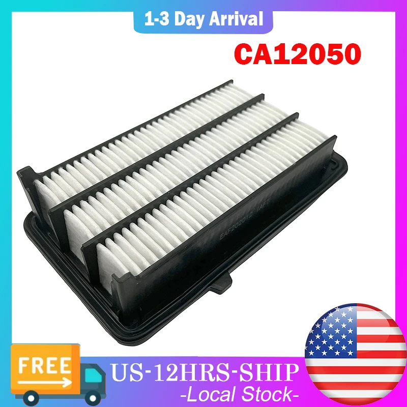 Treeligo 1PCS CA12050 Engine Air Filter Replacement Parts For HONDA CIVIC 2016-2021/For HONDA CR-V 2017-2022 L4 1.5L 2018 2019
Treeligo 1PCS CA12050 Engine Air Filter Replacement Parts For HONDA CIVIC 2016-2021/For HONDA CR-V 2017-2022 L4 1.5L 2018 2019