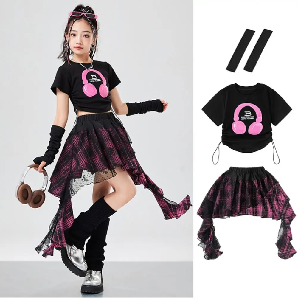 Personality Streetwear Girls Hip Hop Clothes Stage Wear Jazz Y2k Outfits Suit Teens Irregular Children Dance Costume Party
Personality Streetwear Girls Hip Hop Clothes Stage Wear Jazz Y2k Outfits Suit Teens Irregular Children Dance Costume Party