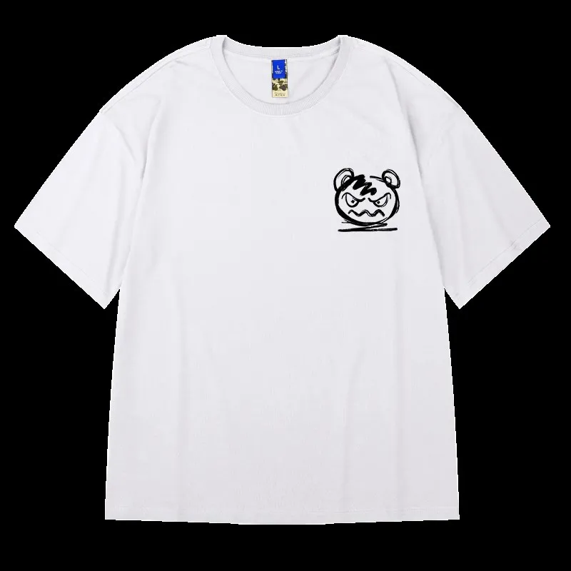 Trendy plus Size Svel Five-Quarter Pure Cotton Bla 300g round Ne Extra Large Simple American Sle ort Sve T-S...
Trendy plus Size Svel Five-Quarter Pure Cotton Bla 300g round Ne Extra Large Simple American Sle ort Sve T-S...
