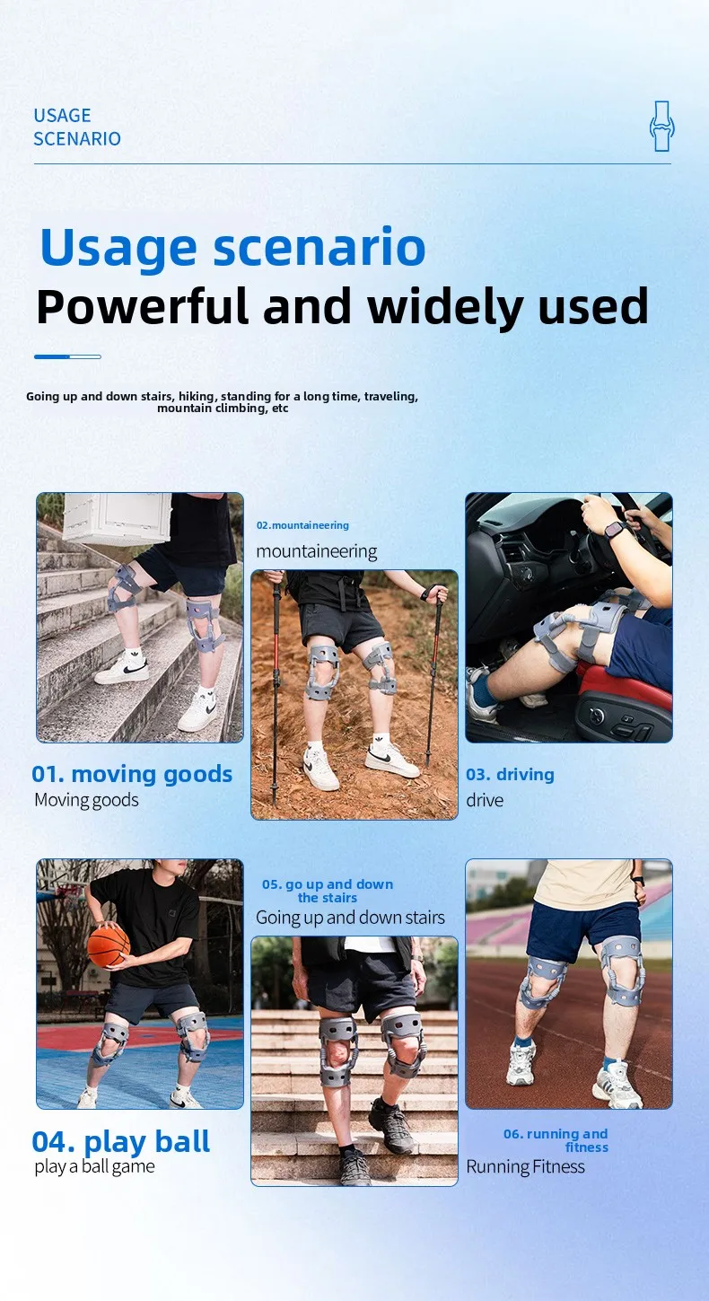 5th Gen Knee Support Exoskeleton Walker – Assistive Device for Elderly, Hiking & Mountaineering, Joint Relief, Adjustable
5th Gen Knee Support Exoskeleton Walker – Assistive Device for Elderly, Hiking & Mountaineering, Joint Relief, Adjustable