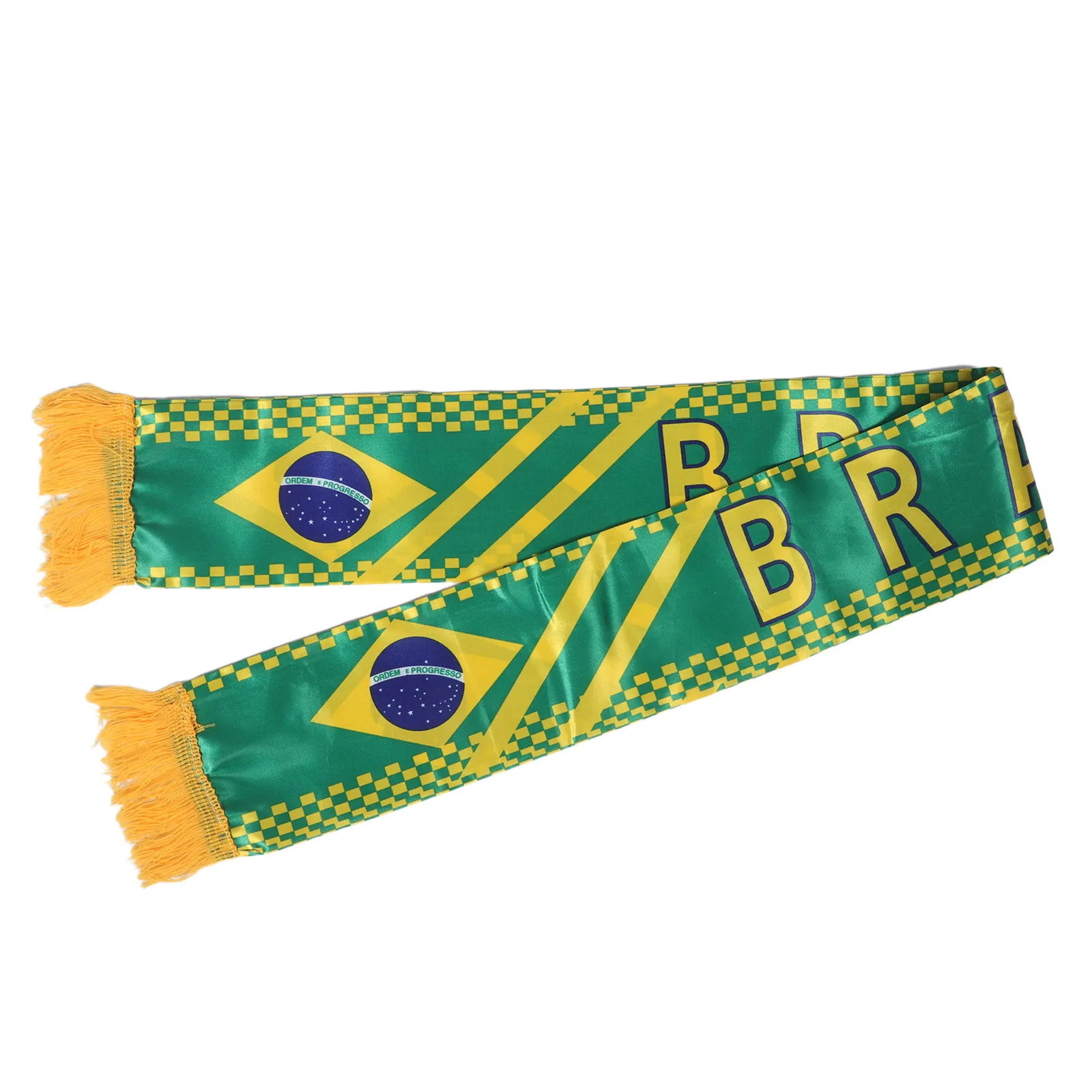 53x5 Inch Fan Scarf Brazil Flag Polyester Soccer Support Scarf for Sports Events Lightweight Travel Friendly Football
53x5 Inch Fan Scarf Brazil Flag Polyester Soccer Support Scarf for Sports Events Lightweight Travel Friendly Football