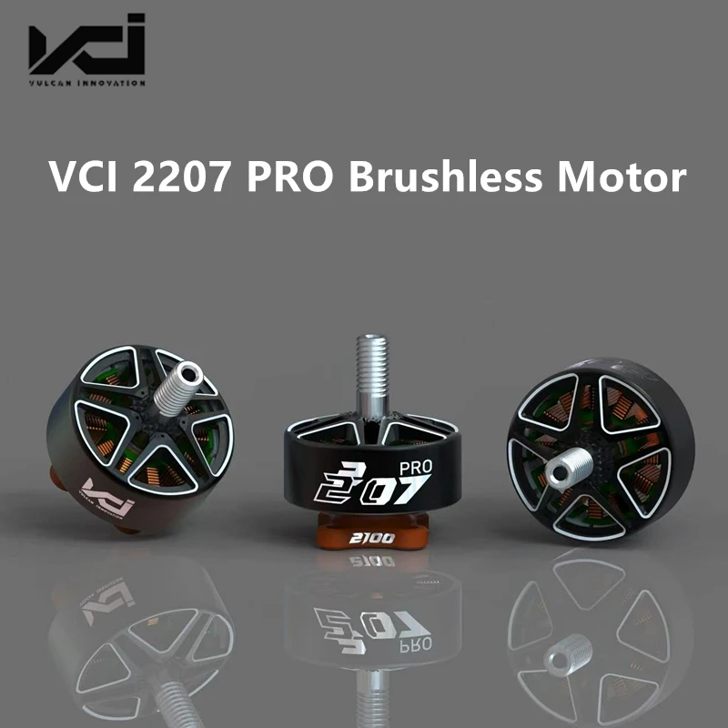 HOT 4PCS VCI 2207 PRO SPARK Edition 1950KV/2050KV/2100KV High-Quality Brushless Motors for FPV Racing Drones
HOT 4PCS VCI 2207 PRO SPARK Edition 1950KV/2050KV/2100KV High-Quality Brushless Motors for FPV Racing Drones
