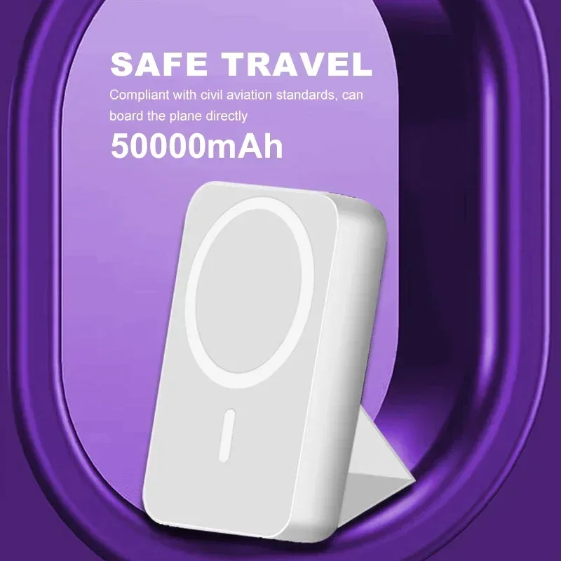 Original Magsafe 50000mAh charging bag with fast charging window magnetic power bank 15W wireless battery portable iPh
Original Magsafe 50000mAh charging bag with fast charging window magnetic power bank 15W wireless battery portable iPh