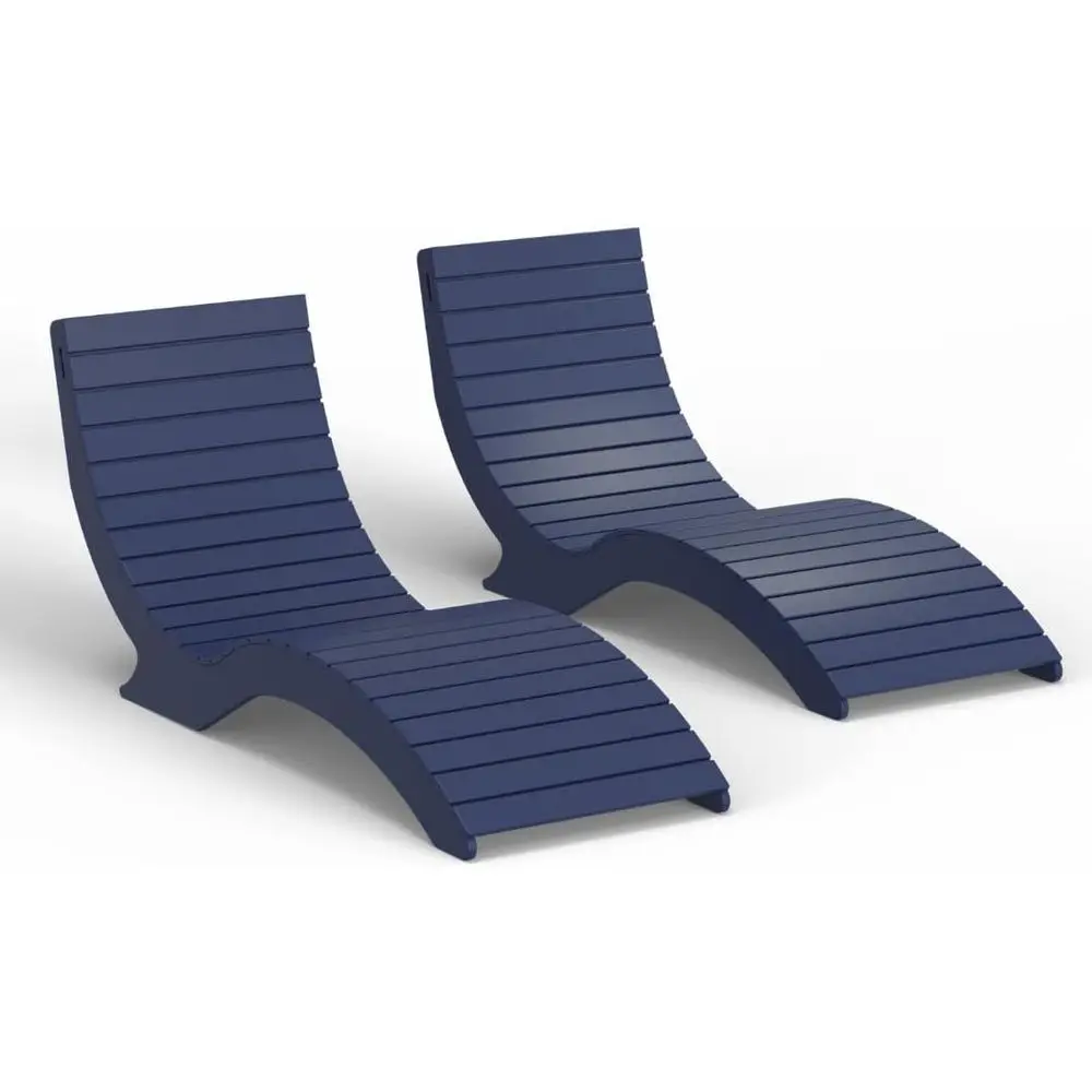 Waterproof Pool Chaise Lounges - Durable, Navy, Set of 2 for 0-9 Pool Ledges
Waterproof Pool Chaise Lounges - Durable, Navy, Set of 2 for 0-9 Pool Ledges