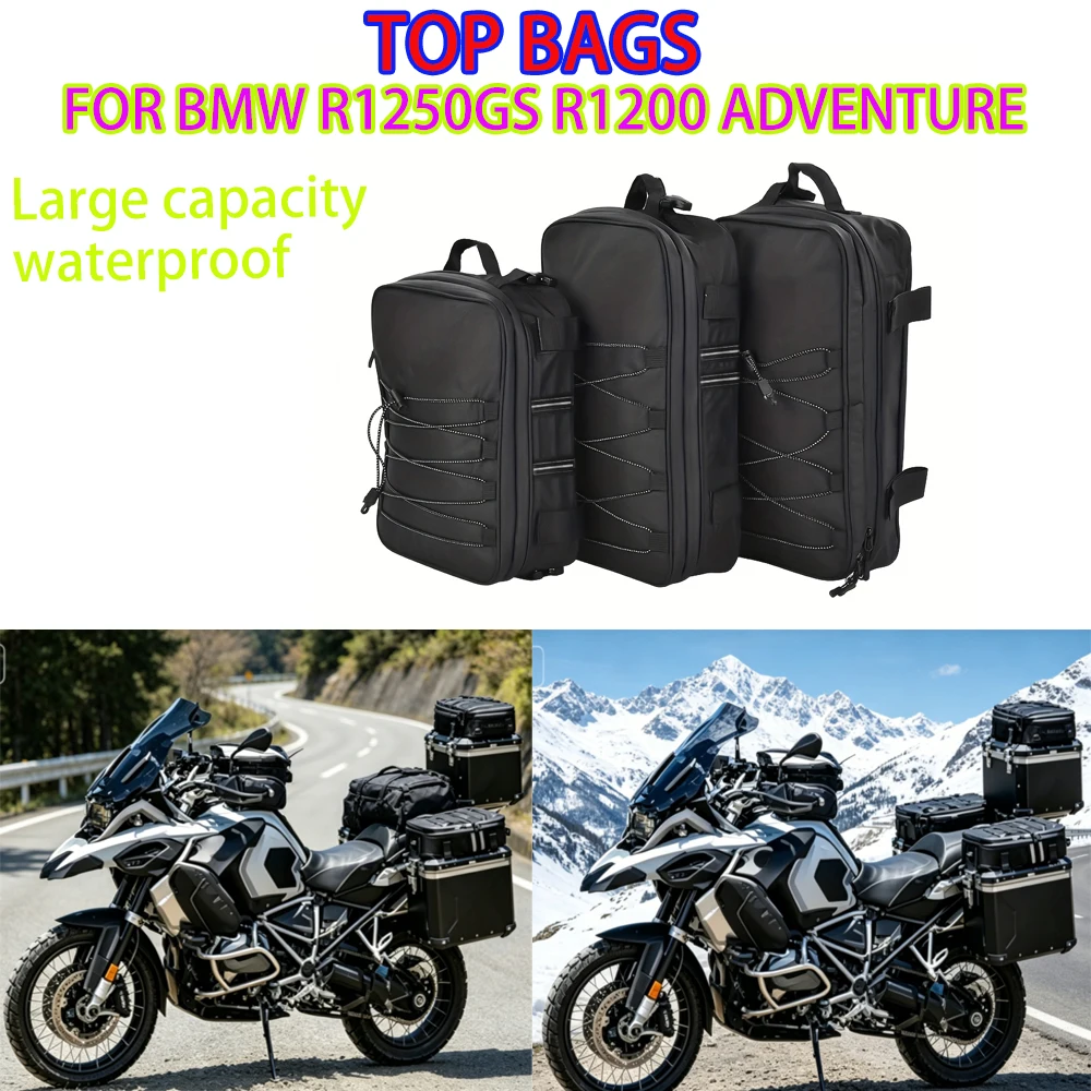 Waterproof Motorcycle Pannier Top Box Luggage Bag Additional Storage Pack For BMW R1200GS LC R1250GS Adventure F650GS G310GS
Waterproof Motorcycle Pannier Top Box Luggage Bag Additional Storage Pack For BMW R1200GS LC R1250GS Adventure F650GS G310GS