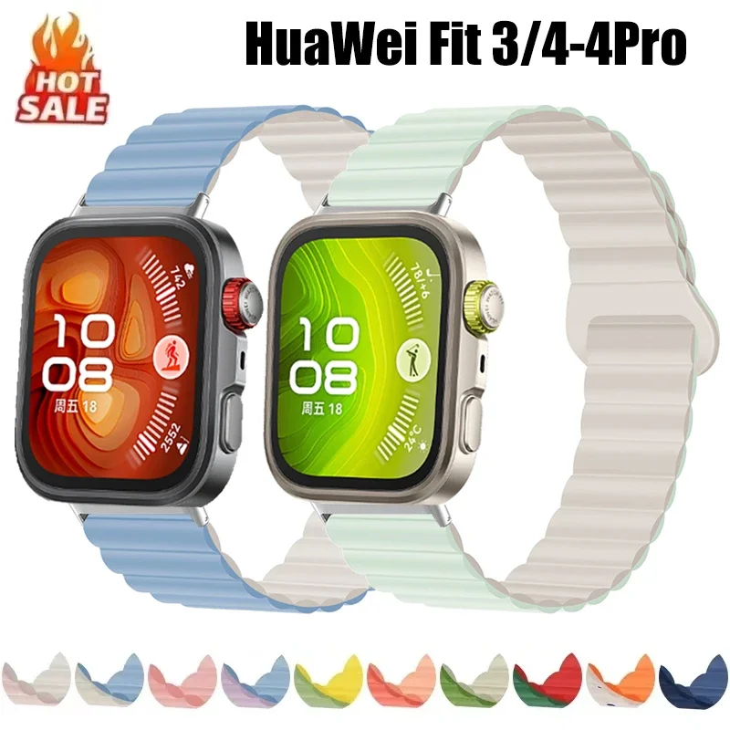 Поп-силиконовый ремешок для часов Huawei Watch Fit 4/4Pro, ремень для умных часов, браслет Correa, магнитная петля, ремешок для часов Huawei Fit3 Accesso
Поп-силиконовый ремешок для часов Huawei Watch Fit 4/4Pro, ремень для умных часов, браслет Correa, магнитная петля, ремешок для часов Huawei Fit3 Accesso