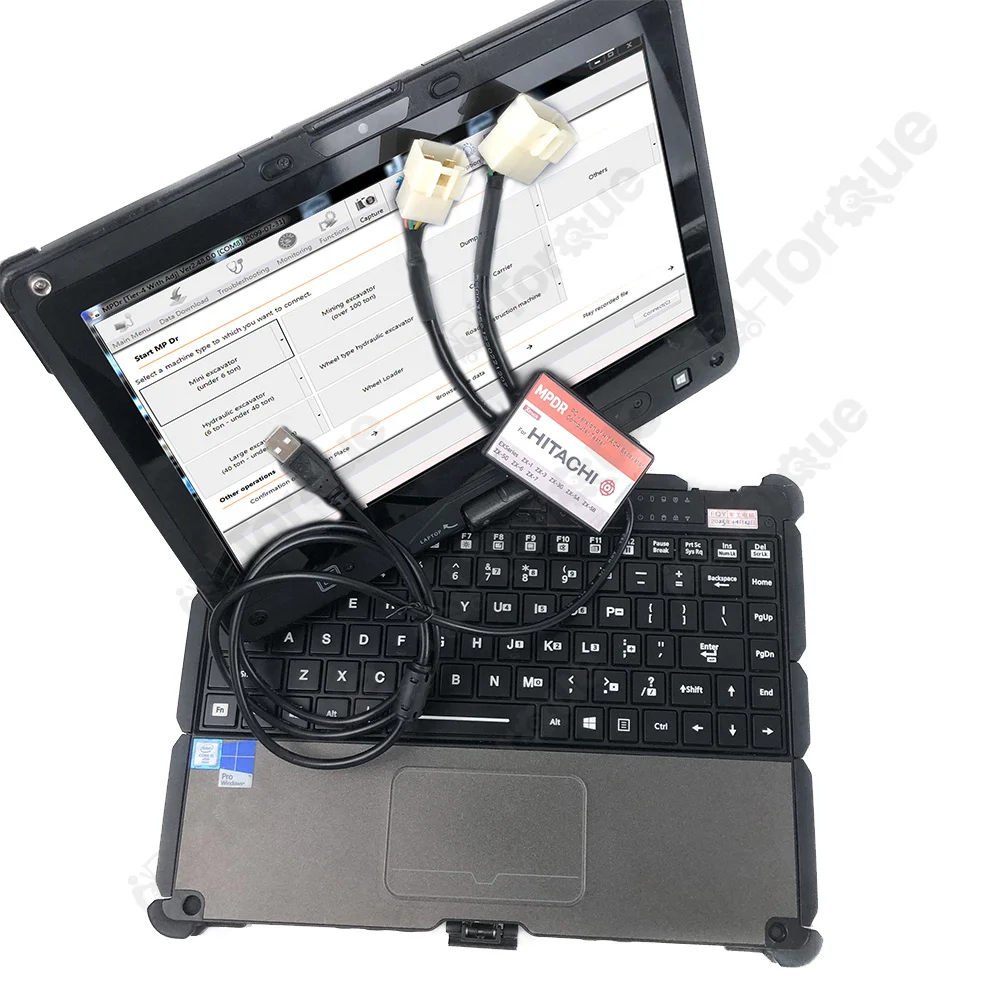 Getac Laptop Heavy Duty Diagnostic Tool Tester For Hitachi ZX-1 ZX-3 ZX-3G ZX-5 ZX-6 ZX-7 Excavator For Dr.ZX Diagnostic Tool
Getac Laptop Heavy Duty Diagnostic Tool Tester For Hitachi ZX-1 ZX-3 ZX-3G ZX-5 ZX-6 ZX-7 Excavator For Dr.ZX Diagnostic Tool