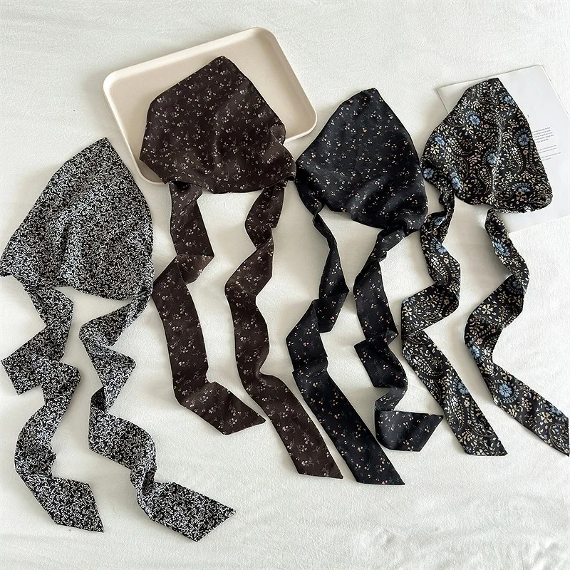 New Long Scarf Triangle Headband for Women, Summer Travel Hair Tying Head Accessories, Chiffon Headscarf
New Long Scarf Triangle Headband for Women, Summer Travel Hair Tying Head Accessories, Chiffon Headscarf