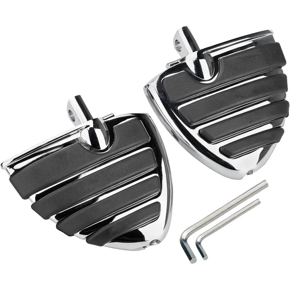 Adjustable Passenger Floorboards Foot Rest Pedal Male Mount Compatible with Touring Sportster Softail Road Glide Street Glide
Adjustable Passenger Floorboards Foot Rest Pedal Male Mount Compatible with Touring Sportster Softail Road Glide Street Glide
