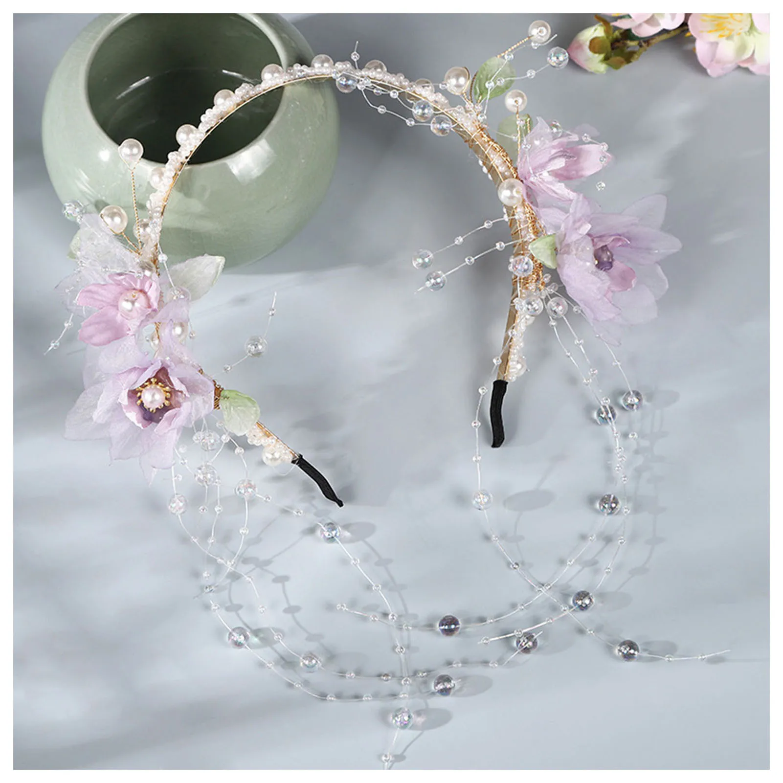 Girls' Hanfu Retro Style Headband Tiara Anti-Slip Elegant Comfortable Headwear Hair Decoration for Women Girls
Girls' Hanfu Retro Style Headband Tiara Anti-Slip Elegant Comfortable Headwear Hair Decoration for Women Girls