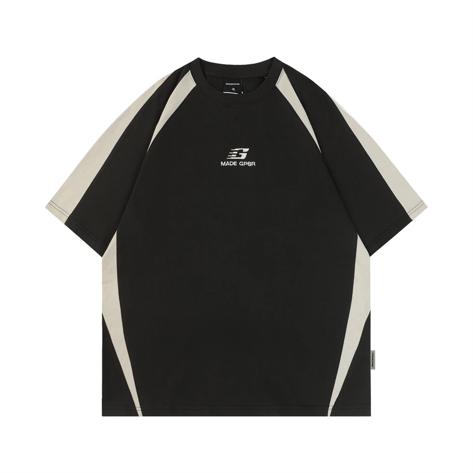 Oversized Hip Hop T-Shirts Men Streetwear Punk Color Block Short Sleeve T Shirt for Men 2025 Retro Harajuku Casual Tees Tops
Oversized Hip Hop T-Shirts Men Streetwear Punk Color Block Short Sleeve T Shirt for Men 2025 Retro Harajuku Casual Tees Tops